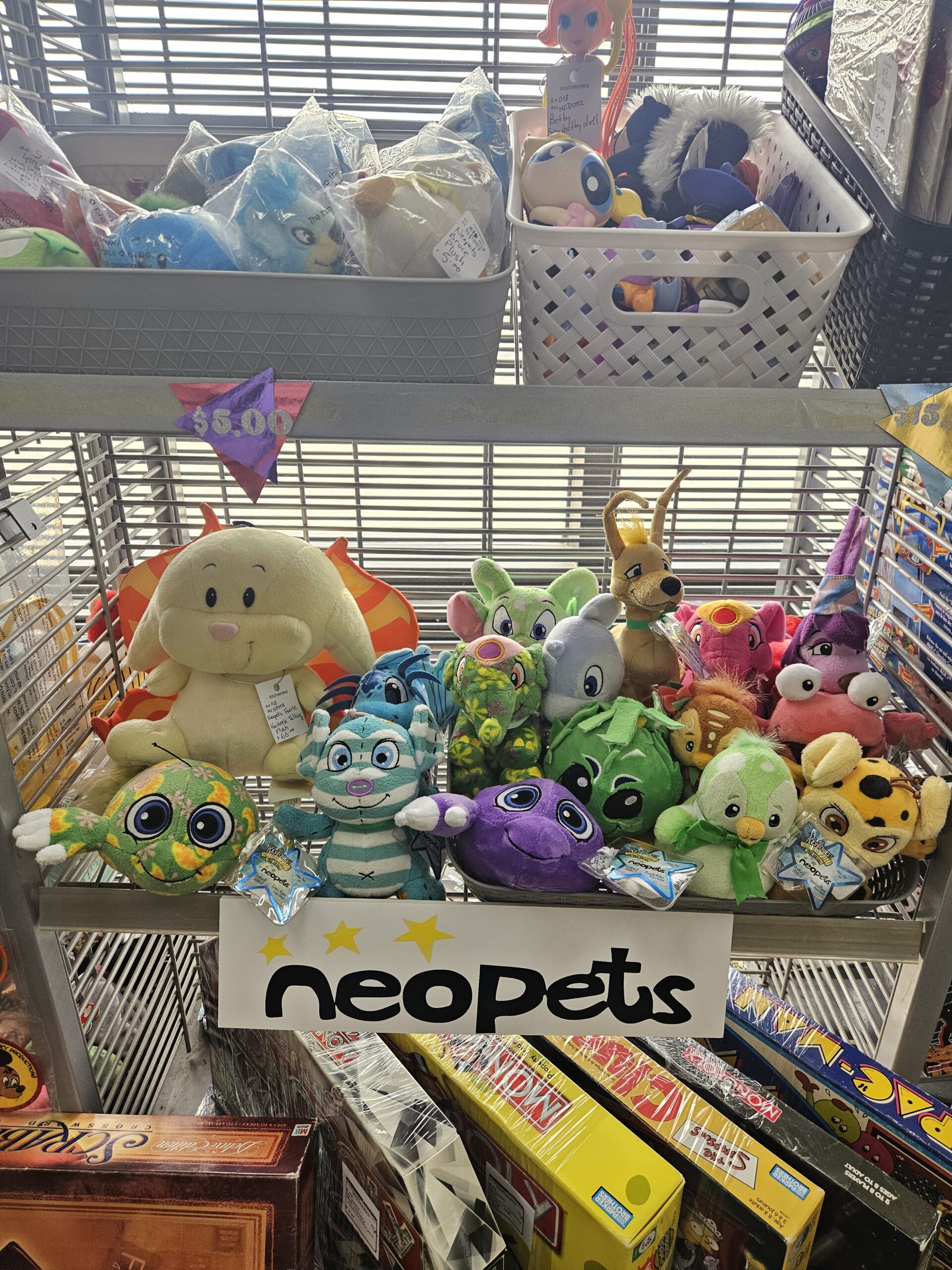 Keyquest Neopets plushies