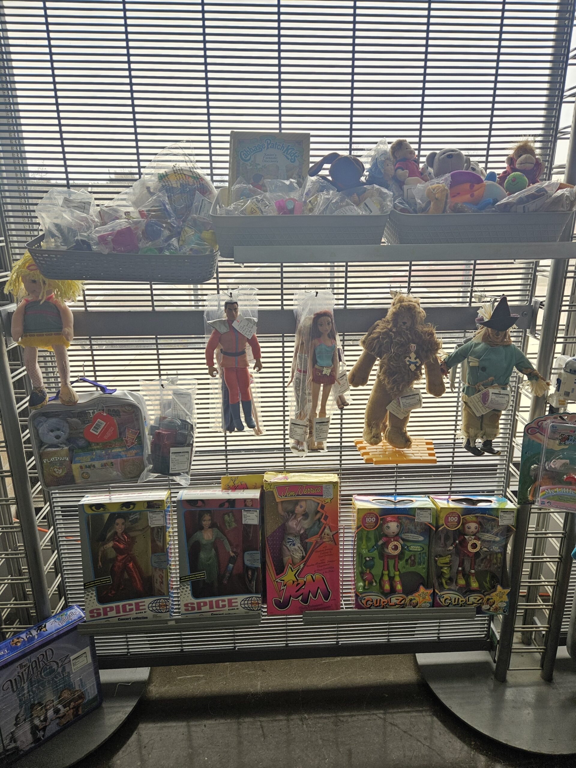 New in box, dolls and small collectibles